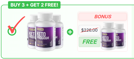 BodyCode Keto supplement bundle with multiple bottles for daily keto lifestyle support